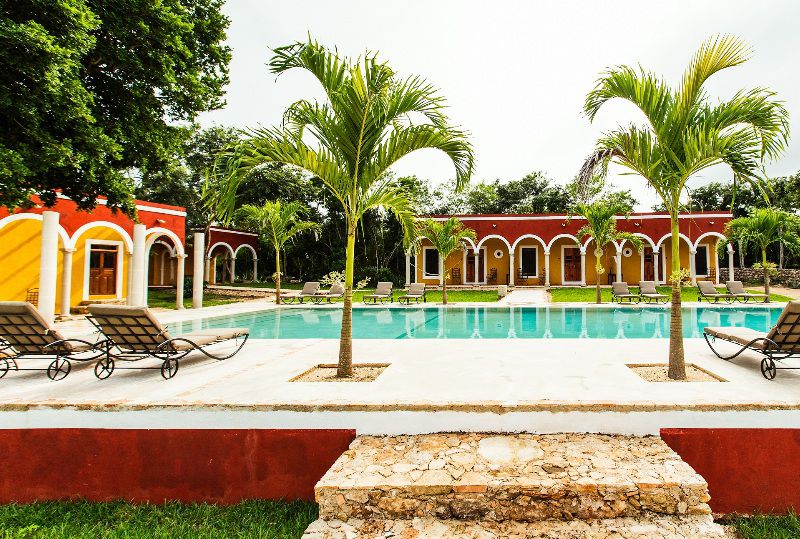 Hotel Hacienda Ticum Tixkokob Eksteriør bilde